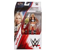 WWE Liv Morgan con cinturón de campeonato para mujer Mattel Elite Collection Series 119 - Figura de acción de lucha libre