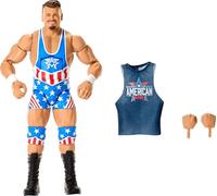 WWE Figura de acción Brutus Creed – Serie #118, 6 pulgadas, 25 articulaciones, manos intercambiables