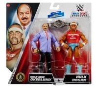 WWE Mattel Main Event Showdown Hulk Hogan and Mean Gene - Paquete de 2