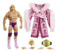 WWE Mattel Ultimate Edition Ric Flair Action Figura 6-in / 15.24-cm con cabezas intercambiables Swappable Hands & Entrance Boates para edades de 8 a