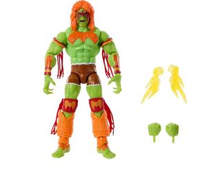 WWE Mattel x Street Fighter Ultimate Warrior As Blanka Figura de acción, serie de lucha libre coleccionable de élite de 6 pulgadas, altamente articulada con accesorios, a partir de 8 años, JLD78