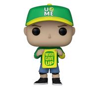 Funko Pop! WWE: John Cena - (Never Give Up) - Figura de Vinilo Coleccionable - Idea de Regalo- Mercancia Oficial - Juguetes para Niños y Adultos - Sports Fans - Muñeco para Coleccionistas
