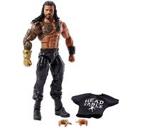 Mattel WWE Roman Reigns Top Picks Elite Collection Figura de acción con camisa de entrada, regalo coleccionable de 6 pulgadas para fanáticos de la WWE a partir de 8 años, Wave 1