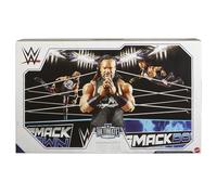 WWE Smackdown - Juego de anillos de lucha libre a escala real con figura exclusiva de Jacob Fatu Ultimate Edition