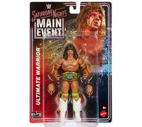 WWE The Ultimate Warrior Mattel Elite Collection Saturday Nights Main Event Series 2 Wrestling Action Figure Toy Wrestler