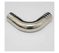 WWECCQIJ Ajuste para manguera I/D de 63 mm de acero inoxidable 304 de 2.5 pulgadas, conector de codo de 90 grados