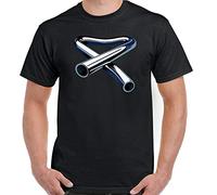 WWER Tubular Bells T-Shirt Mike Oldfield Men Album CD Music Cover Top Black XL