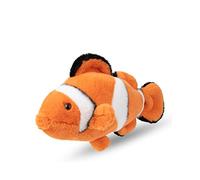 WWF 01285 - Peluche de pez Payaso, diseño Realista, Aprox. 18 cm, maravillosamente Suave y Acogedor, se Puede Lavar a Mano