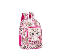 WWF - Mochila escolar oficial WWF, 2 amplios compartimentos, 1 bolsillo frontal, 2 bolsillos laterales de red, correas acolchadas, parte trasera y fondo termoformados, cierres de cremallera, 32 x 43 x