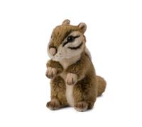WWF Plüsch 01278 - Ardilla de Peluche, diseño Realista, Aprox. 15 cm de Alto, maravillosamente Suave y Acogedor, se Puede Lavar a Mano