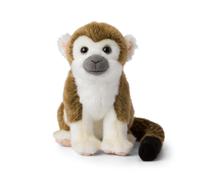 WWF Plüsch Mono Ardilla de Juguete [Sentado], colección de Peluches esponjosos y realistas de WWF, Altos estándares de Calidad y Seguridad, también Apto para bebés Multicolor 23cm