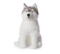 WWF Peluche Husky Sentado 70Cm Juguete De Peluche De Gran Tamaño