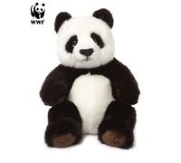 WWF Peluche Oso Panda Sentado Realista 22cm, Juguete De Tela