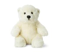 WWF Peluche Oso Polar (Sentado, 22cm) Realista Juguete De Peluche