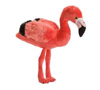 WWF Plüsch - Peluche cocodrilos, 15170024, Rosa (Flamingo), 23 cm