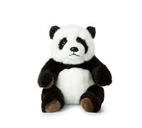 WWF Peluche Panda (Sentado, 22cm) Natural Peluche Animal de Tela Oso Panda
