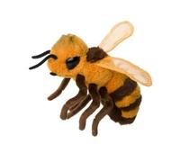 WWF-Plush (World Wide Fund for Nature) Biene WWF00920, Abeja (17 cm), diseño, súper Suave, Juguete de Peluche Realista para abrazar y amar, se Puede Lavar a Mano, Multicolor, Bon Ton Toys