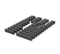 WWHJR 34 cables de alimentación acrílicos organizadores para cableado de computadora para placas base de 24 pines, cable de tarjeta GPU de 8 pines, peine de gestión de cables de varios tamaños