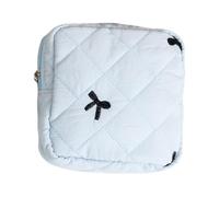 WWHJR Bolsa de compresas sanitarias con diseño de mariposa, fácil de transportar, esencial para viajes de negocios y vacaciones, bolsa de cuidado personal de moda, Blue, Talla única