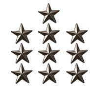 WWHJR Broche de estrella retro de moda para hombre, broche de solapa para abrigo, gorras, broche de solapa de estrella de cinco puntas