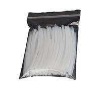 WWHJR Conectores de soldador de filamento de 1,75 mm, tubos de PTFE para empalmar de filamentos, tubos de soldadura, 100/200 unidades para impresora Fusion, manga a juego