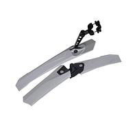 WWHJR Juego de bicicleta ajustable delantero y trasero para bicicleta, protector de barro para bicicleta de montaña y carretera
