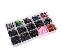 WWHJR Ojos y felpa para muñeca Repai Kit de punto de repuesto para hacer muñecas animales aguja fieltro también accesorios kit de tejer