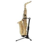 WWHJR Soporte plegable portátil para saxofón, trípode para saxofón, accesorios para saxofón, soporte universal eléctrico para violín, ukelele, banjo