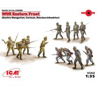 WWI Frente Oriental (Infantería Austro-Húngara, Alemana, Rusa) Figuras ICM 35690
