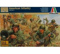 WWII American Infantry Warriors Of The World War II Plástico Kit 1:72 Modelo