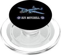 WWII Avión Estadounidense Bombardero B-25 Mitchell PopSockets PopGrip para MagSafe