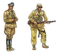 WWII German Afrika Korps Dak Infantry Plástico Kit 1:72 Modelo Italeri