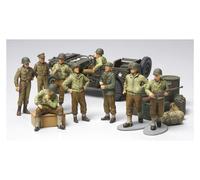 WWII U. S. Army Infantry At Rest 1:48 Figura Plástico Modelo Kit Tamiya