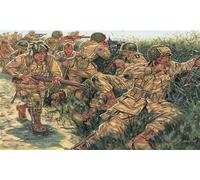 WWII US Paracaidistas Figures Plástico Kit 1:72 Modelo Italeri