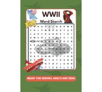 WWII Word Search Puzzle Book: Word Searches for World War 2 History, Military, People and More | Easy To Read, 6X9 inches, 90 pages | Start the Search Today