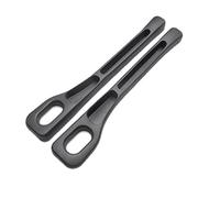 WWITH 2 Piezas Relleno Huecos Asiento Coche para BMW X1 E84 F48 U11 / X2 F39 u10 / X3 E83 F25 G01 /X4 F26 G02, Seat Gap Filler Cojín Espacio Relleno Asiento Interior Accesorios,A Black