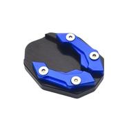 WWITH Moto Extensor Caballete Lateral para Ducati Streetfighter V2 V4, Aleación Aluminio Antideslizante Soporte Lateral Placa Extensión,D/Blue