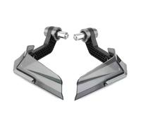 WWITH Motocicleta Protectores Manillar para Ducati Multistrada 950 / V2, Piezas Protectoras Protector Mano Guardamanos Motocicleta,C/Grey