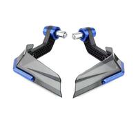 WWITH Motocicleta Protectores Manillar para Yamaha GTS 1000, Piezas Protectoras Protector Mano Guardamanos Motocicleta,B/Blue