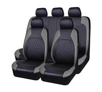 WWJZSZPB 9 Piezas Fundas Asientos Coche para KIA Ceed 2009-2013,Delanteros Y Traseros Cuero Impermeable Cubreasientos Cómodo Seat Cover Interior Protector Accesorios,A