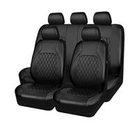 WWJZSZPB 9 Piezas Fundas Asientos Coche para KIA Ceed 2009-2013,Delanteros Y Traseros Cuero Impermeable Cubreasientos Cómodo Seat Cover Interior Protector Accesorios,B