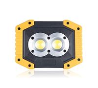 WWKQSTKR Luz de trabajo LED portátil, reflector 30 W, 5 V, recargable por USB, 3 modos, linterna, iluminación emergencia for exteriores, seguimiento(Type 3)