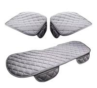 WWMOZ Cojin Asiento Coche,Cojín Asiento Coche Felpa,para Audi TT 8N Coupe 1998-2006,Suave Cómodo Transpirable Cálido Protectores Asientos,Accesorios Coche,B-Grey