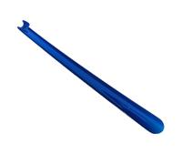 WWPMNQD Calzador Calzador Extra largo de plástico for uso doméstico Hotel, elevador zapatos, perezoso, no se dobla ni espesa, ayuda for dibujar para Hombres(Blue)