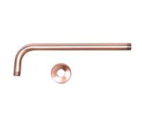 WWPMNQD Extensión de Ducha Tubo de extensión de Cabezal de Ducha de latón y Cobre Antiguo, Cubierta de Pared de 12 "de Largo, Accesorio de baño con Brazo de Ducha (estándar 1/2")