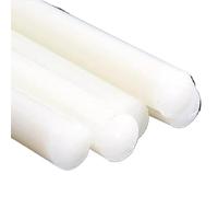 WWPMNQD Varilla de Nylon Barras Redondas de Nailon y Varillas de plástico de Varios tamaños(8mm)