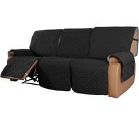 WWQQKJ Funda de sofá Reversible Fundas for sillas Relax 1/2/3 plazas Antideslizante Impermeable for sofás reclinables Fundas de sofá Acolchadas con Bolsillos de Almacenamiento(3,3 persone)