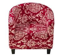WWQQKJ Funda elástica for sillón Chesterfield de 1 Plaza, Funda for sillón Tullsta, Tub Chair Club(Sherlock)