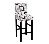 WWQQKJ Funda for Silla Alta, Fundas for sillas de Comedor, Fundas for taburetes Altos, Fundas elásticas for sillas de Bar y Fundas for taburetes de Bar.(Piazze Classiche,2 pezzi)