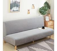 WWQQKJ Funda for sofá Cama sin reposabrazos 160-190 Funda elástica for sofá Gris/Negro sofá de 2 plazas sin reposabrazos Universal Sábanas de Verano Animales(O,190-210cm/74.8-82.6in)